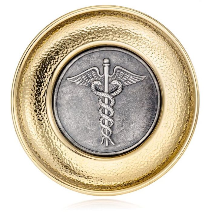 Ορειχάλκινο Σφυρήλατο Πιάτο Μεγάλο (XEV)