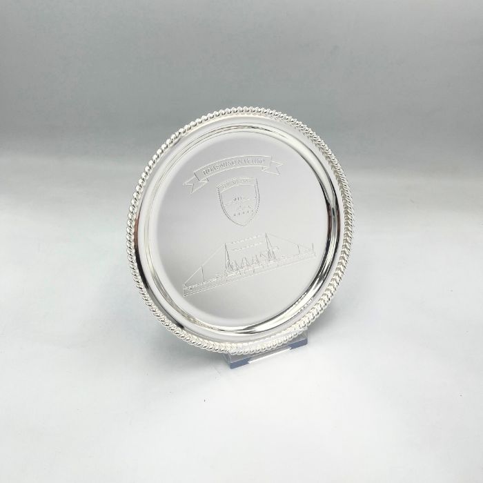 ΠΙΑΤΑΚΙ ΕΠΑΡΓΥΡΟ ΜΕ ΧΑΡΑΞΗ ΣΤΡΟΓΓΥΛΟ ΜΕ ΣΥΡΜΑ (PP001)